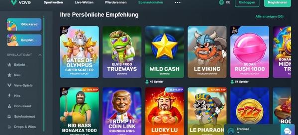 Vave desktop screenshot 2